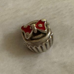 Pandora Disney Minnie Mouse Cupcake Charm
